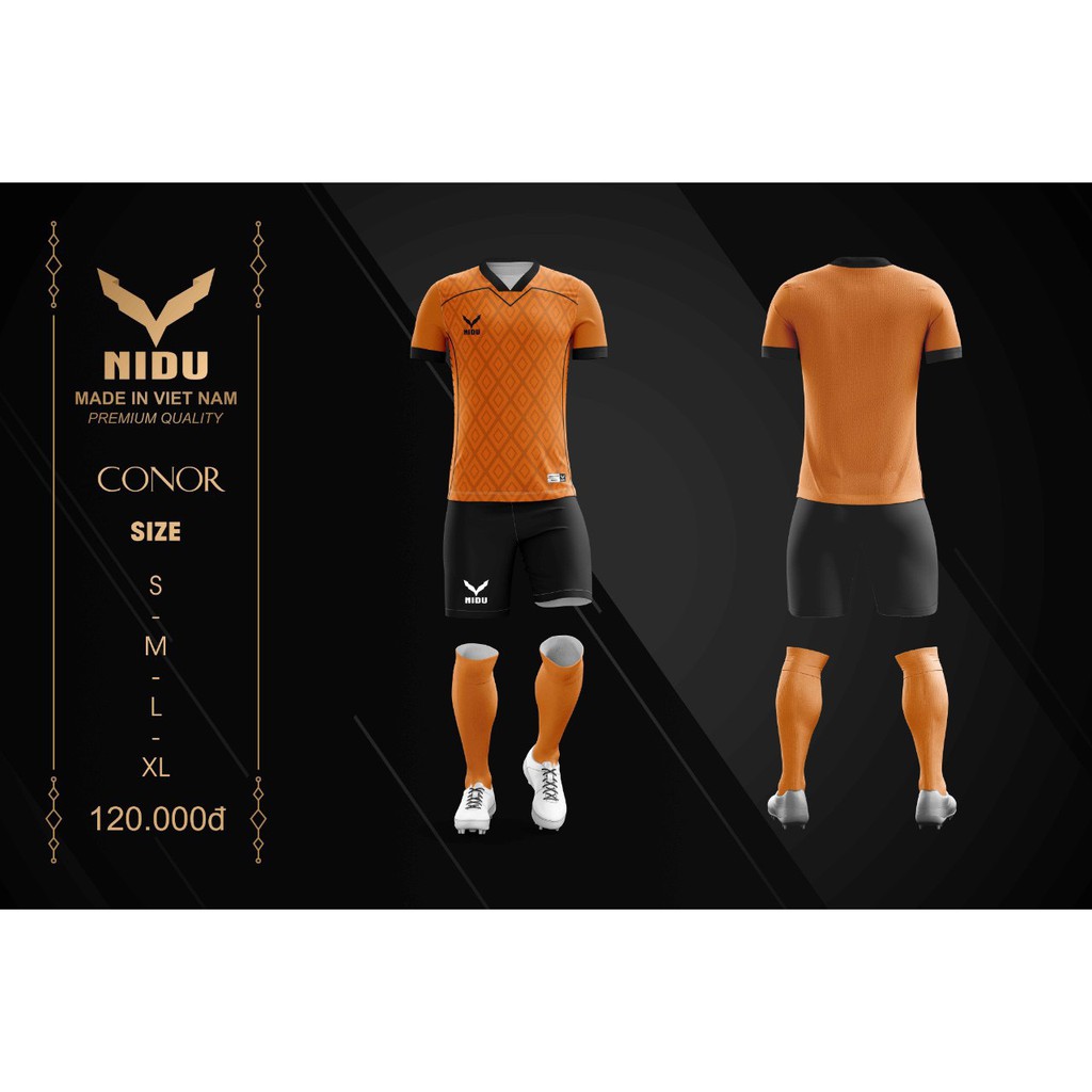 11.11 Sale ĐỈNH CAO XẢ 🍉 10.10 SALE HOT | Xả Kho | ÁO BÓNG ĐÁ NIDU MÀU CAM 💝 .. Nhất . 🔥 . 🍉 . . . . : new