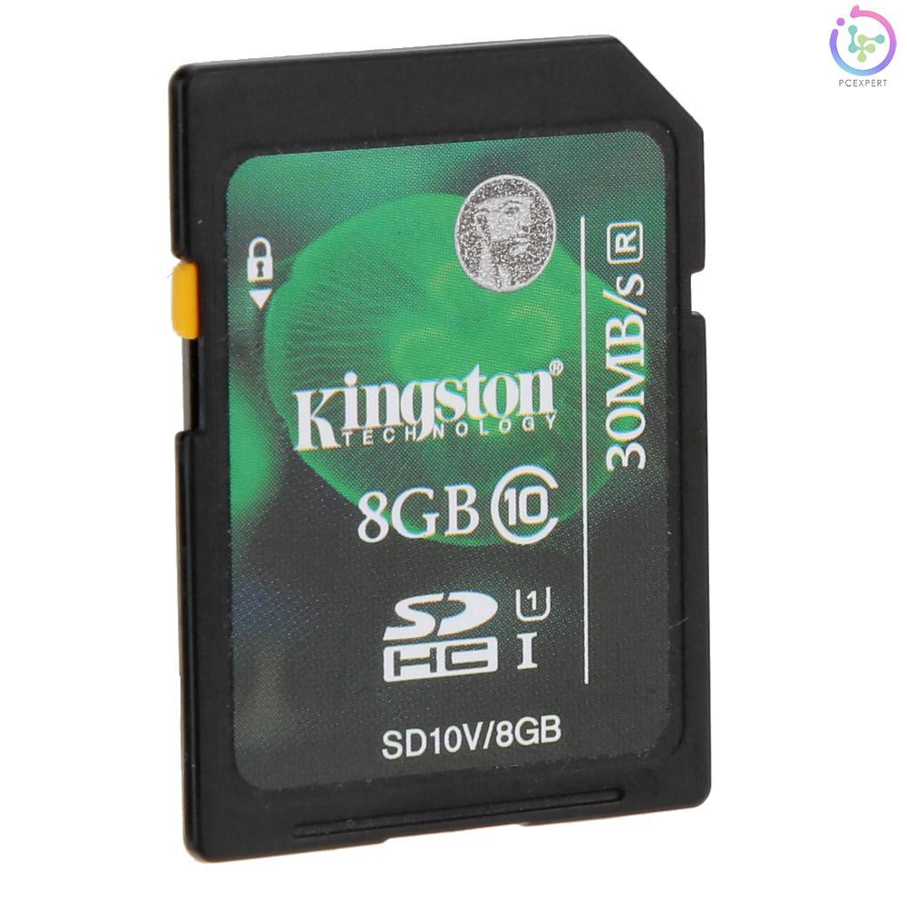 Thẻ Nhớ Kingston Class 10 8gb Sdhc 45m / S Cho Điện Thoại, Camera Hd