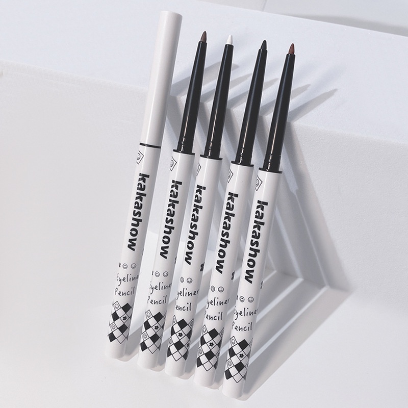Chì kẻ mắt KAKASHOW, kẻ mắt chì nội địa trung eyeliner màu nâu đên trắng lâu trôi D42 - Sammi beauty