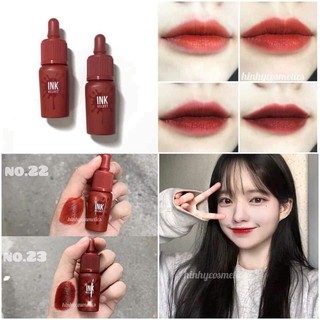Son ink 22 cam cháy pha chút đỏ