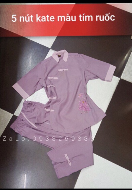 Đồ Lam Đi Chùa # Mẫu 5 Nút | BigBuy360 - bigbuy360.vn