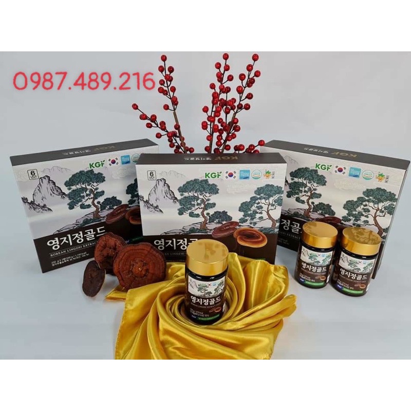 Cao Linh Chi Korea Green Food Hộp 2 lọ x 250gr, trumsihanhanquoc