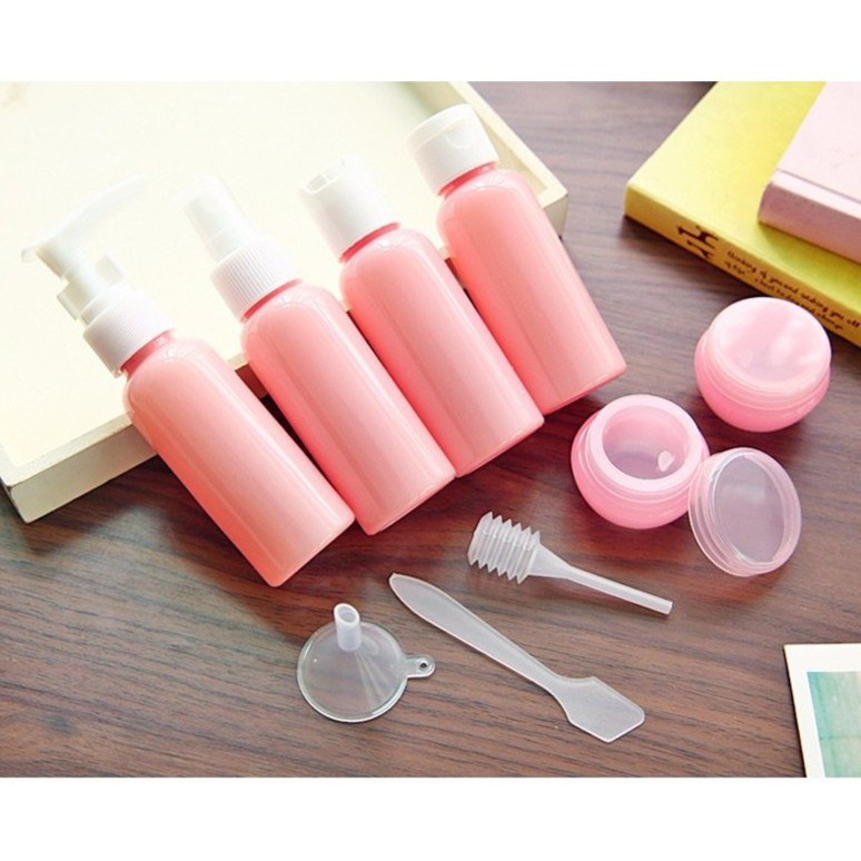 Bộ chiết mỹ phẩm du lịch 9 món