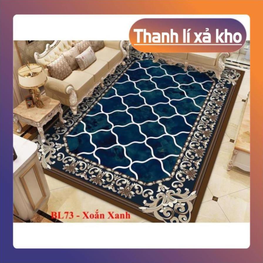 chăn ga giá rẻ Thảm trải sàn Sofa trang trí phòng khách Bali in 3D Nhung nỉ lì cao cấp phong cách hiện đại BL115 .