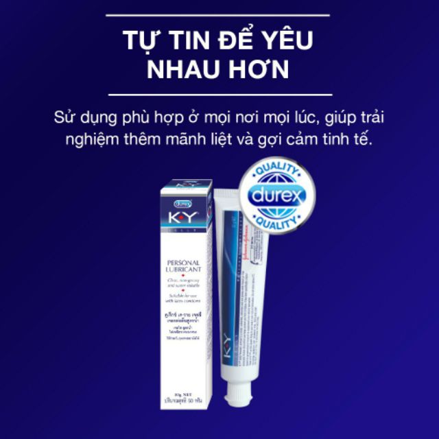 Combo 2 Gel bôi trơn KY - Jelly 50gam