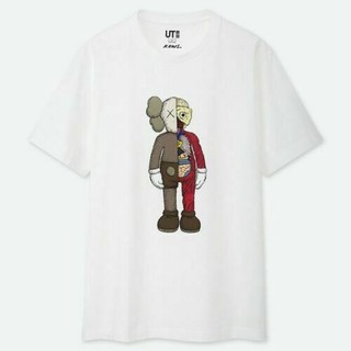 Áo thun nam KAWS UNIQLO UT hè 2019 màu trơn họa tiết đơn giản