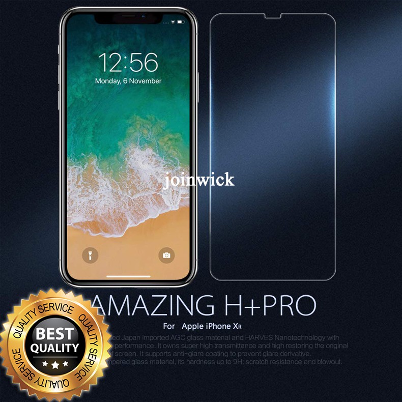Kính cường lực Niilkin Amazing H+ Pro đủ dòng iPhone chính hãng - Hạn chế bám vân tay, chống va đập tốt nhất hiện nay