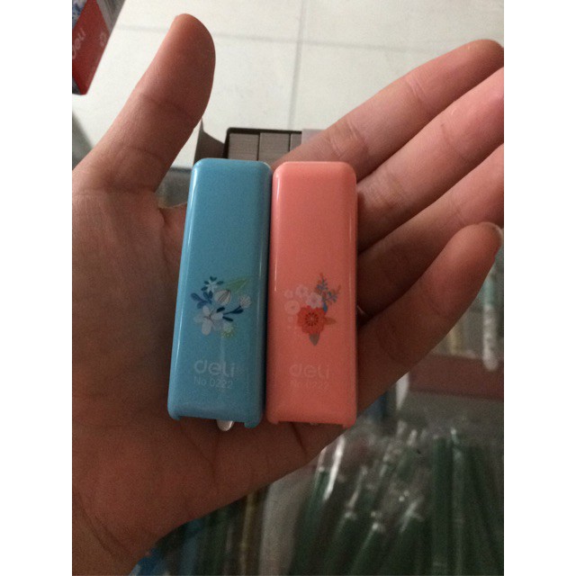 Dập Ghim Mini 😍FREESHIP😍 Bấm Kim Mini Deli 0222