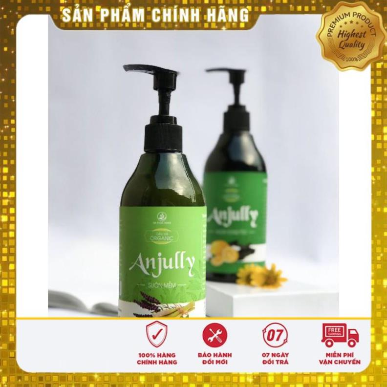 Dầu Xả Organic Anjully Tóc Mượt Tự Nhiên Không Gây Bít Tắc