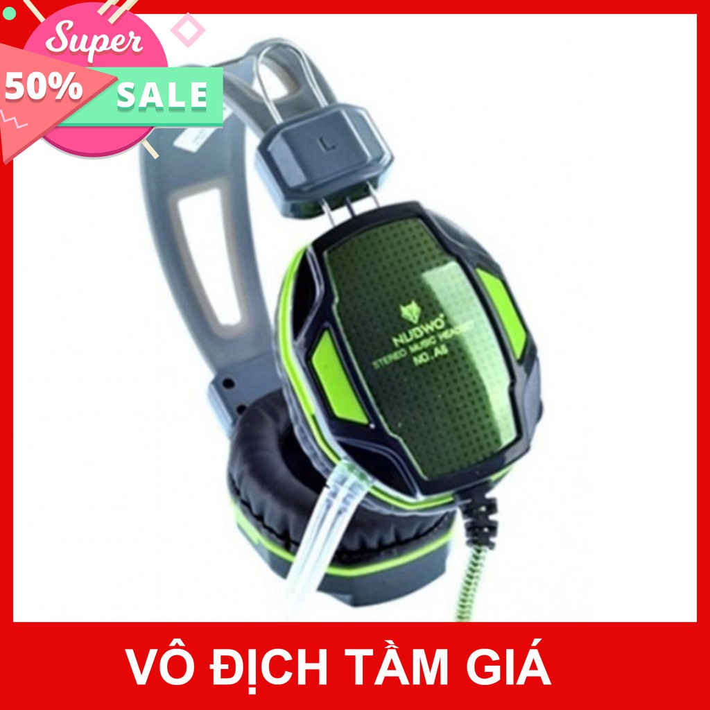 Tai Nghe Gaming Qinlian A6 Jack 3.5 - Có Mic Bắt Giọng Cực Tốt - Âm Thanh Sống Động