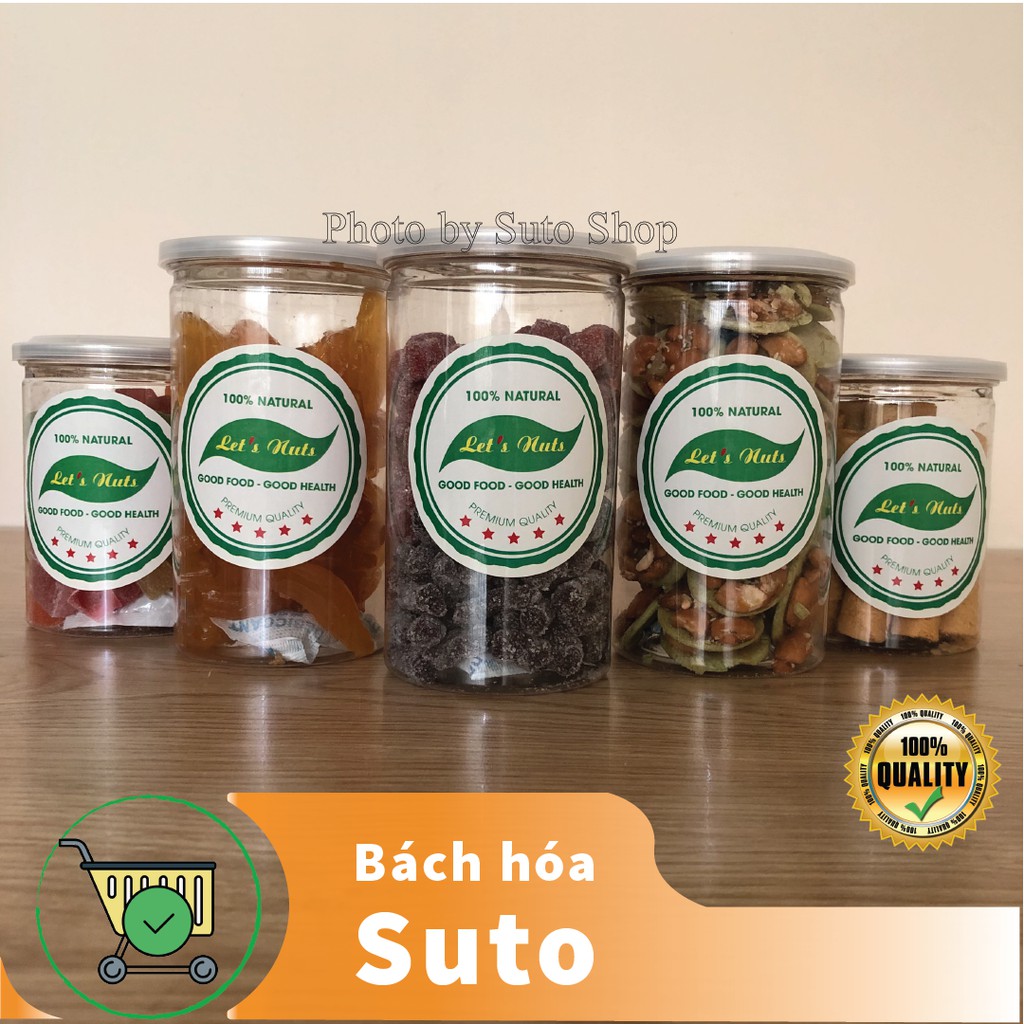 Kẹo dẻo sữa trái cây đặc sản Đà Lạt lon pet 500g sang trọng, hợp vệ sinh, món quà ăn vặt tuyệt vời Suto Shop