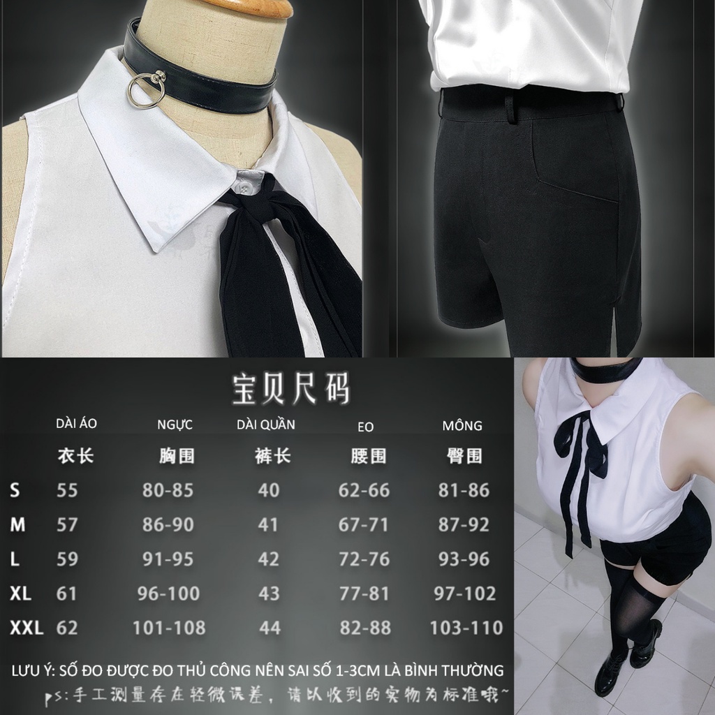 [Có sẵn - order] Trang phục set đồ cosplay Reze Chainsaw Man | BigBuy360 - bigbuy360.vn