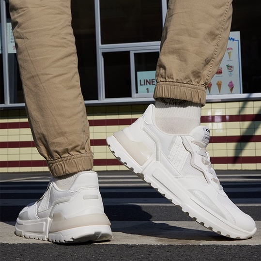 Giày thể thao Xtep mềm mại chống trượt thoáng khí phong cách cổ điển thời trang dành cho nam