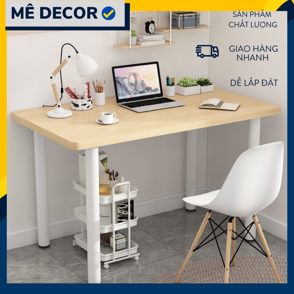 Bàn làm việc bàn học thông minh thiết kế đơn giản Mê Decor LV05