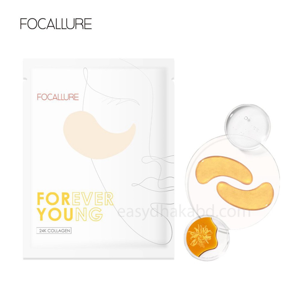 Mặt Nạ Mắt FOCALLURE Chứa Vitamin E hỗ trợ cải thiện Quầng Thâm Tàn Nhang Làm Trẻ Hóa Da 8g FMNM1 | BigBuy360 - bigbuy360.vn
