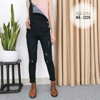 Quần yếm jeans
