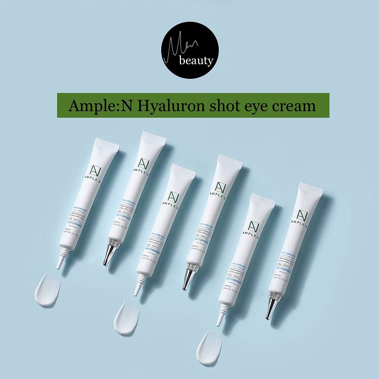 Kem dưỡng mắt bổ sung độ ẩm, trẻ hóa, ngừa nếp nhăn Ample:n Hyaluron Shot Eye Cream 25ml