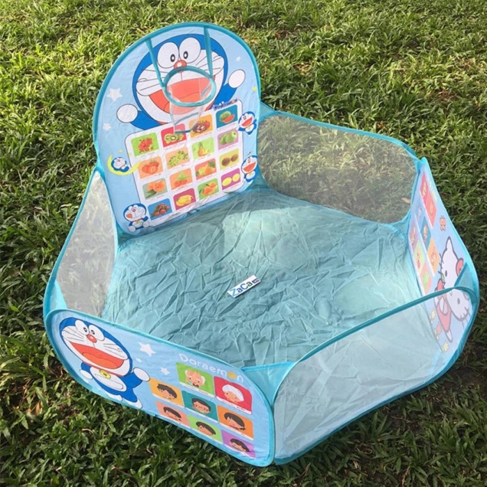 Quây bóng nhiều hình khung mềm cho bé kích thước to - nhà bóng rổ