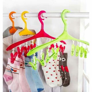 Móc nhựa 8 kẹp