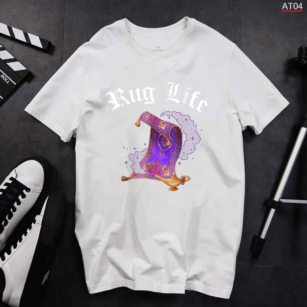 ÁO THUN NAM UNISEX ALADDIN VÀ CÂY ĐÈN THẦN IN HÌNH CỰC ĐỘC GIÁ RẺ CỰC SHOCK CÓ SIZE TRẺ EM - 122