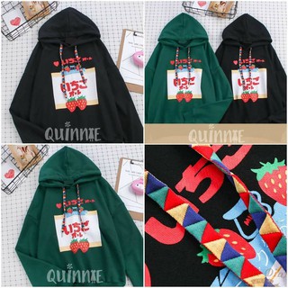 Thời trang phong cách Nhật Bản  Áo hoodie - tặng kèm 1 đôi tất ống cao cổ nhún