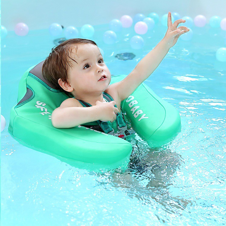 (bản cao cấp)Phao đặc chống lập cao cấp Mambobaby 5 đai an toàn mẫu mới 2021