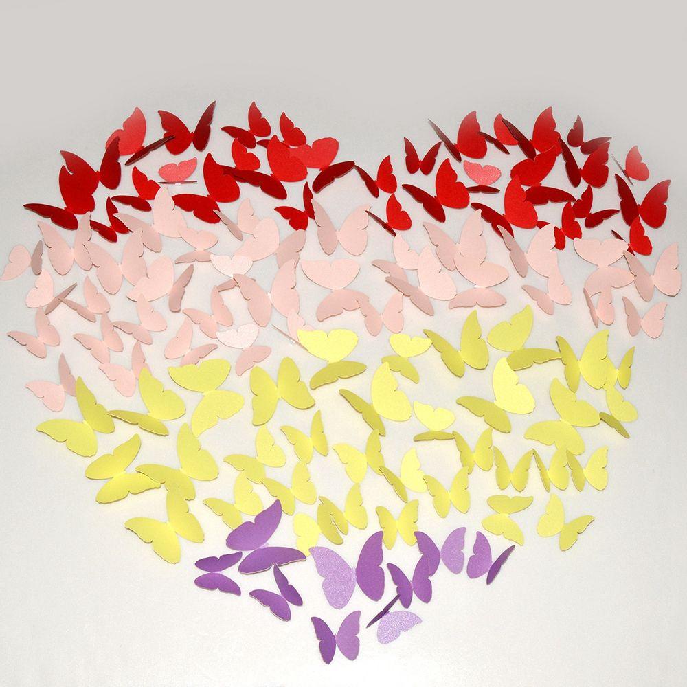 NICKOLAS Miếng Dán Tường Hình Khinh Khí Cầu 3D Dễ Chùi Rửa