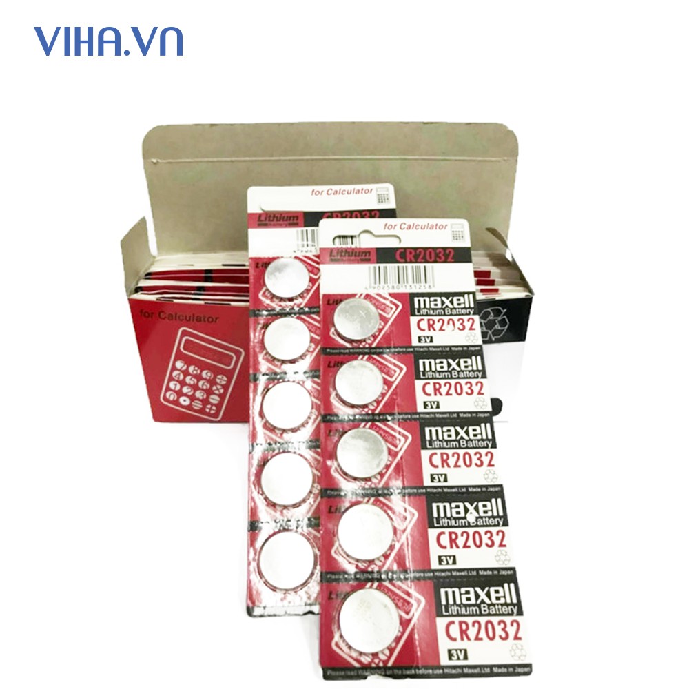 Combo vỉ 5 viên pin maxell cr2032