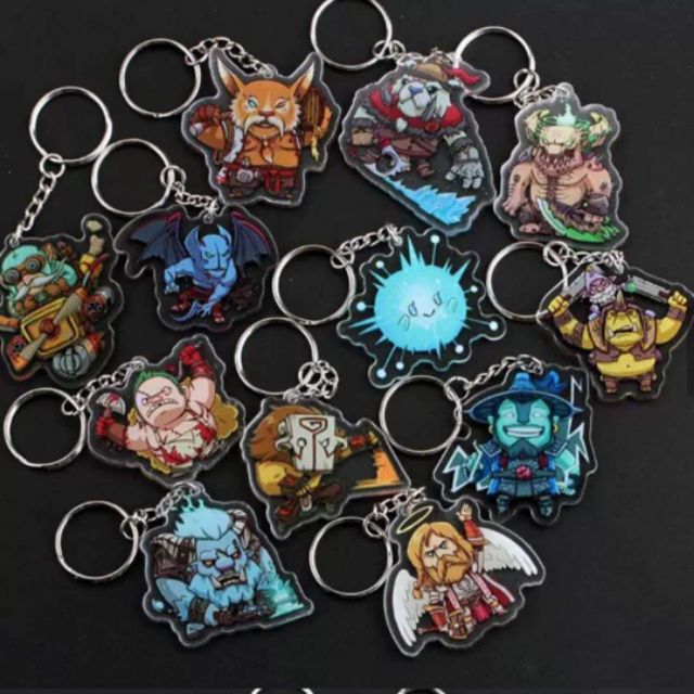 <DOTA 2 SHOP> Móc khóa hero dota 2