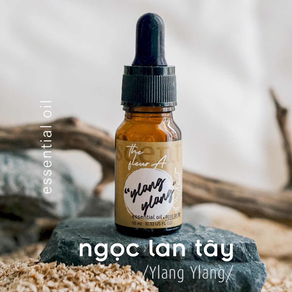 Tinh Dầu Ngọc Lan Tây Ylang Ylang Essential Oil | 100% Thiên Nhiên Nguyên Chất | the FleurA