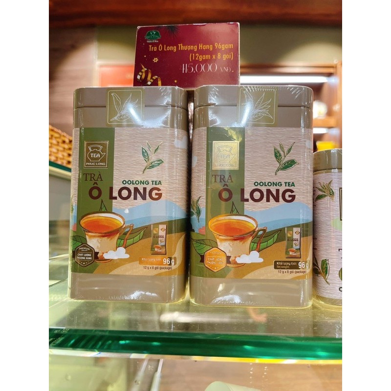 Trà Ô Long thượng hạng Phúc Long 80g/96g (date mới)