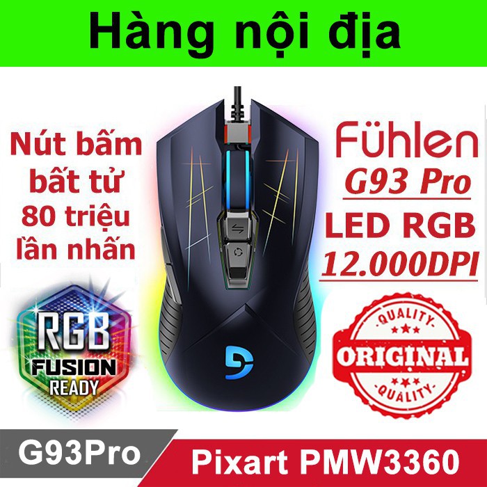 Chuột gaming Fuhlen G93s - fuhlen G93 Pro