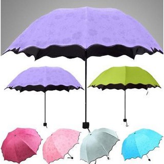 (GIẢM MẠNH )Ô dù gặp nước nở hoa( đủ màu để chọn )