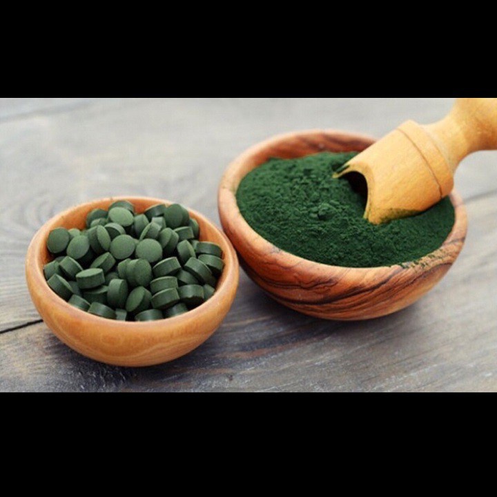 [Hàng Cao Cấp] Bột Tảo xoắn Nhật Bản SPIRULINA 200g sấy lạnh nguyên chất thiên nhiên 100% có giấy VSATTP và ĐKKD dùng đa