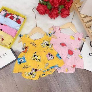 Bộ Lanh Lụa cho bé. (8-30kg)