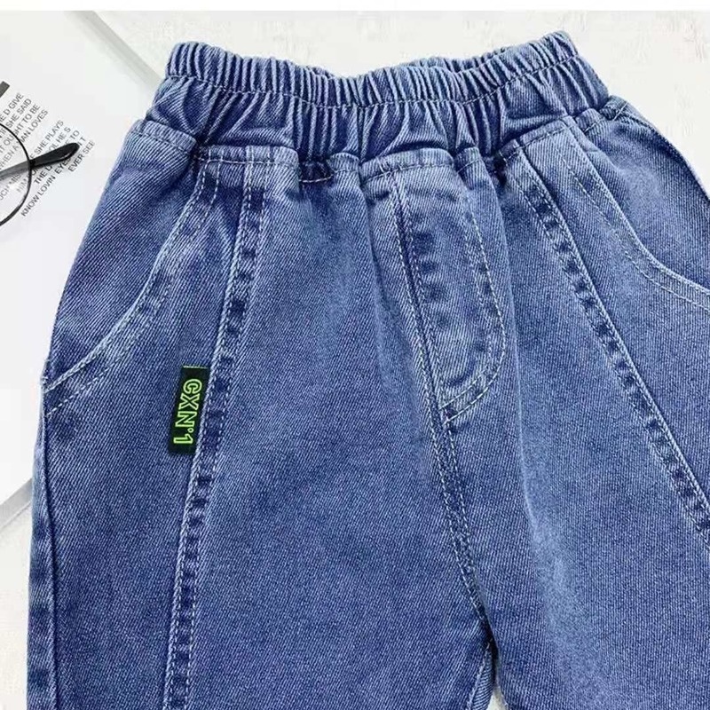 Quần Jeans dài phong cách Hàn Quốc cho bé trai