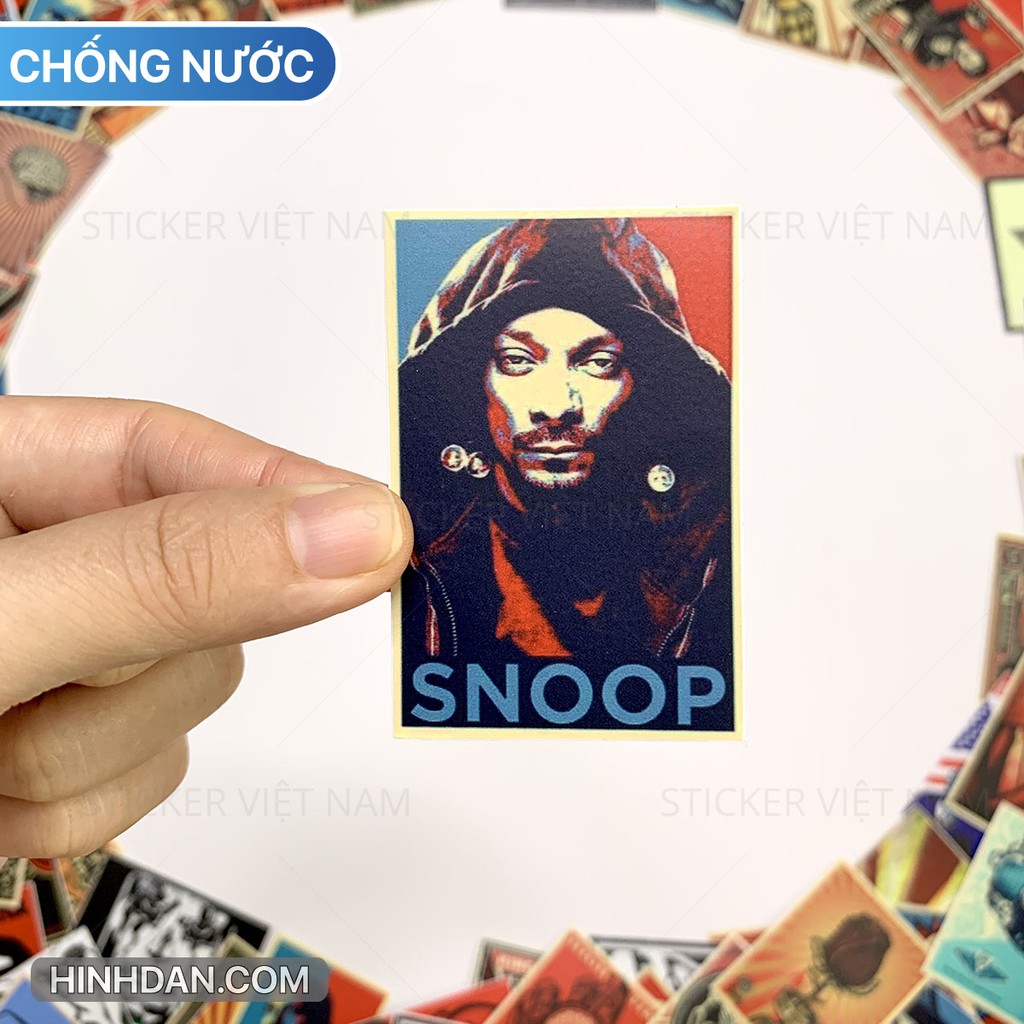 OBEY sticker Siêu Chống Nước dán Nón Bảo Hiểm, Xe, Laptop, Đàn Guitar, Tường, Tủ