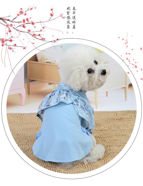 VÁY BÁNH BÈO XINH XINH DÀNH CHO CÁC BÉ THÚ CƯNG