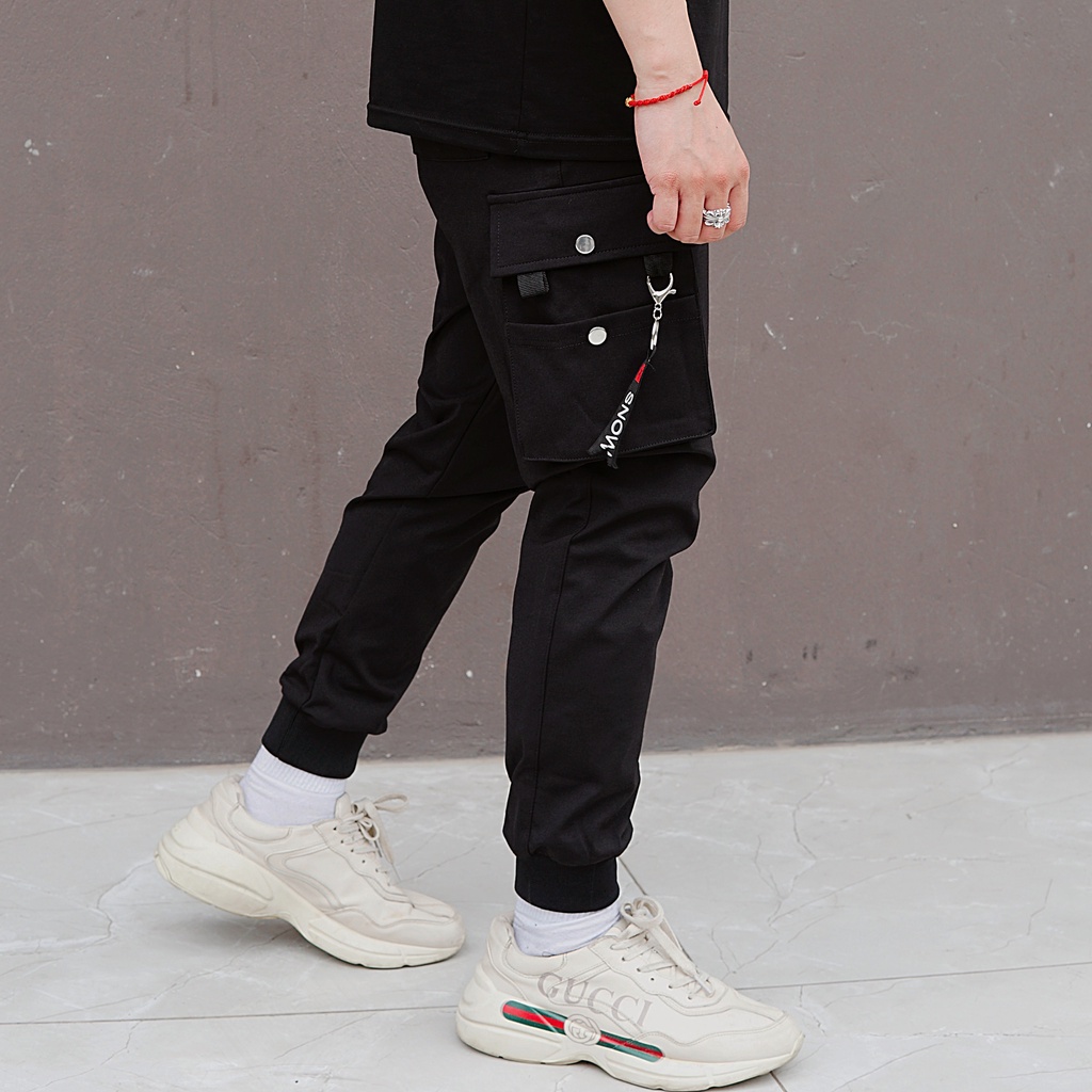 Quần jogger nam kaki túi hộp bigsize Maltrik thiết kế lung thun cao cấp dành cho người béo bụng có size to đến120kg