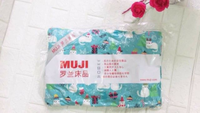 Gối MUJI Trẻ Em Xuất Nhật Sẵn Hàng Loại 1