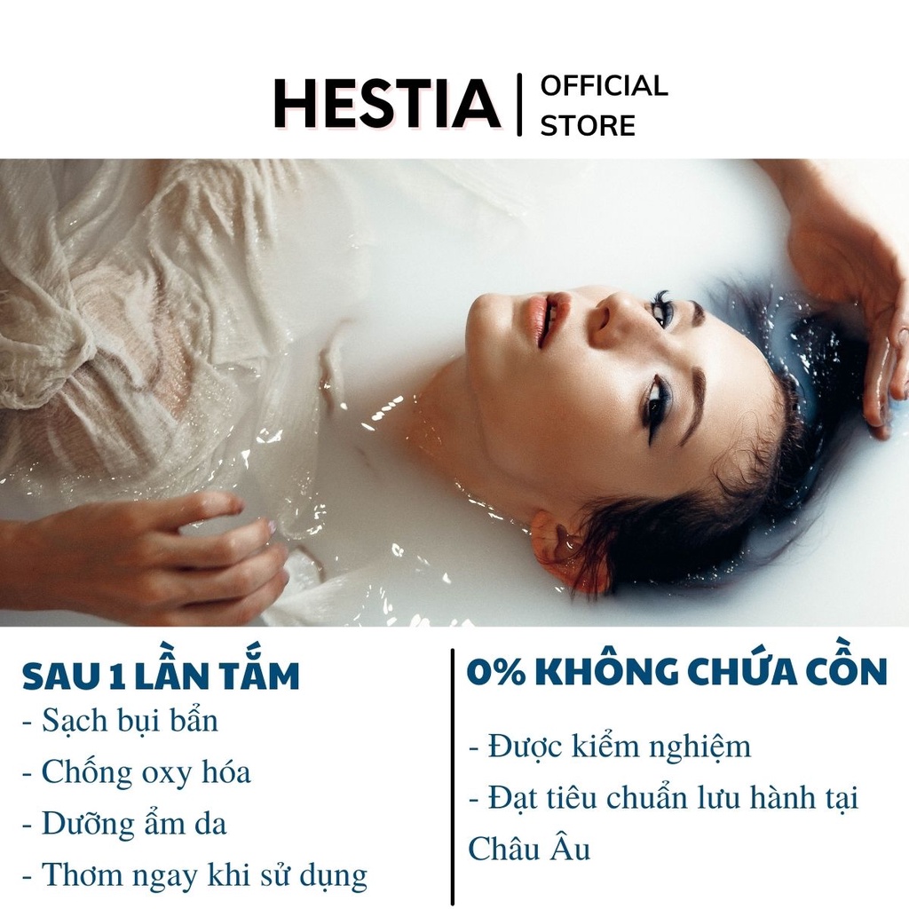 Sữa tắm tesori dưỡng ẩm 500ML Tesori D’Oriente chính hãng chăm sóc sắc đẹp Hestia