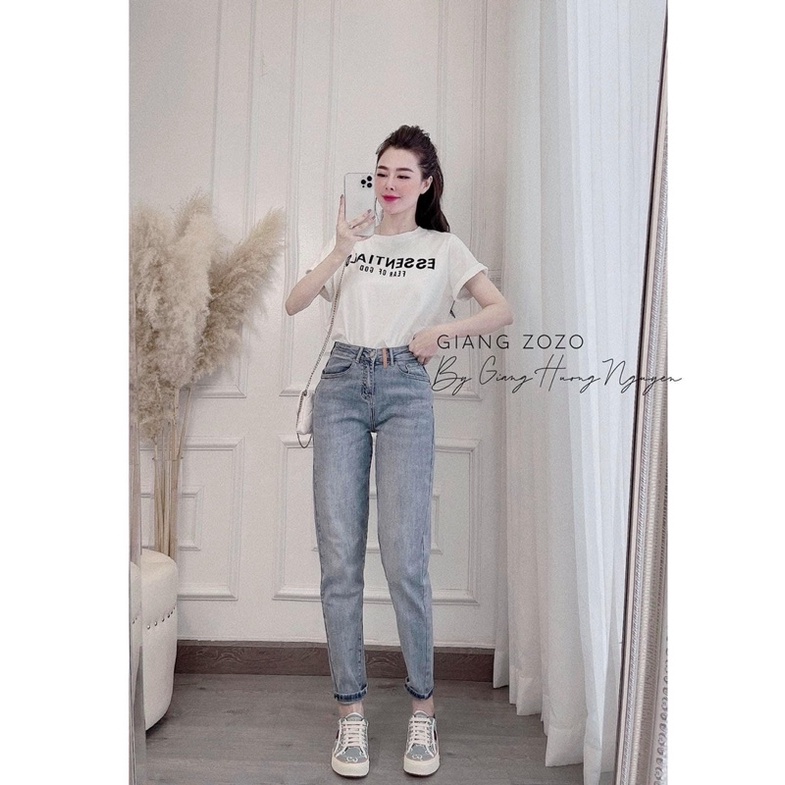 BÁN SỈ QUẦN JEAN XANH MÀI BẠC M2363 CHO NỮ