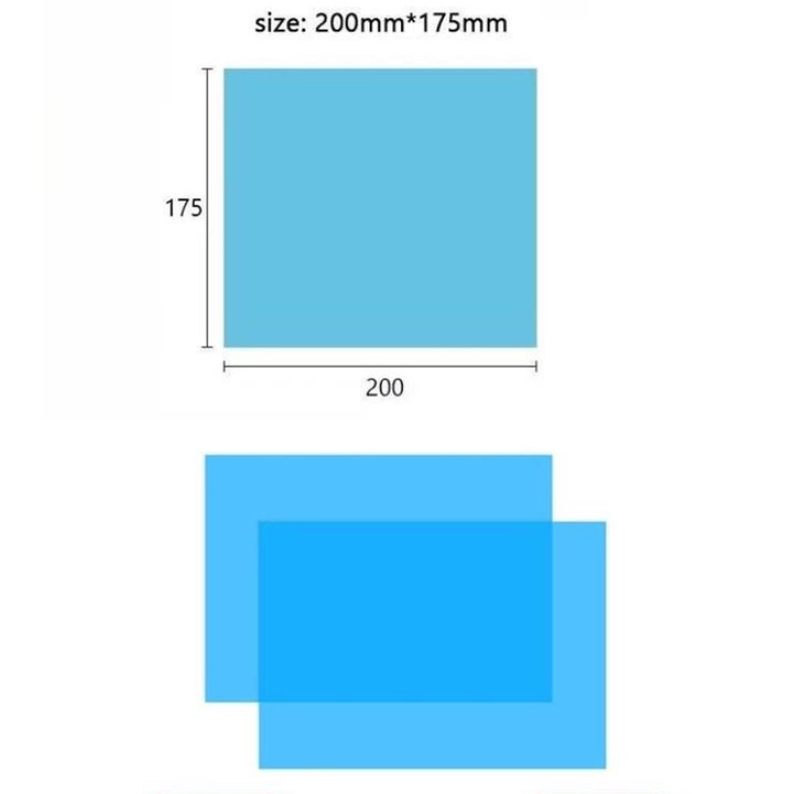 4 cái / bộ Phim bảo vệ cửa sổ bên ô tô Miếng dán chống thấm nước chống sương mù