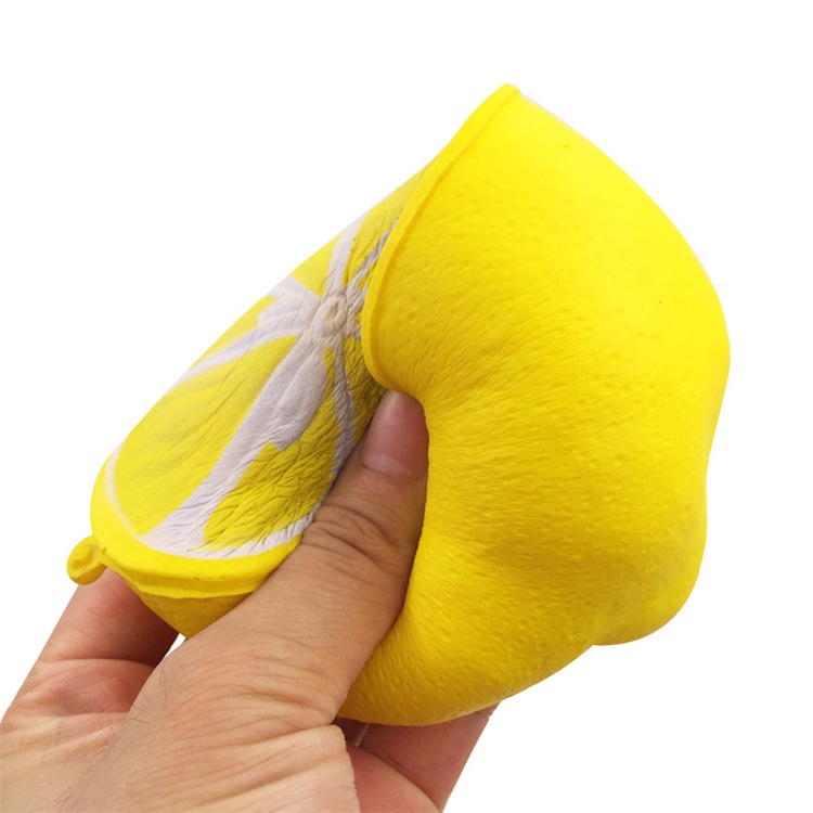 Squishy Lớn JUMBO Hình quả chanh Đồ Chơi Xốp Giảm Stress Hình mềm mịn dễ Thương đàn hồi Cho Bé