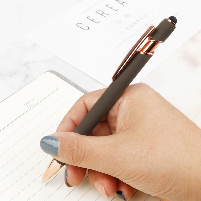 Bút Bi 0 7 Ngòi Chống Trượt Có Thể Thu Gọn Tiện Dụng