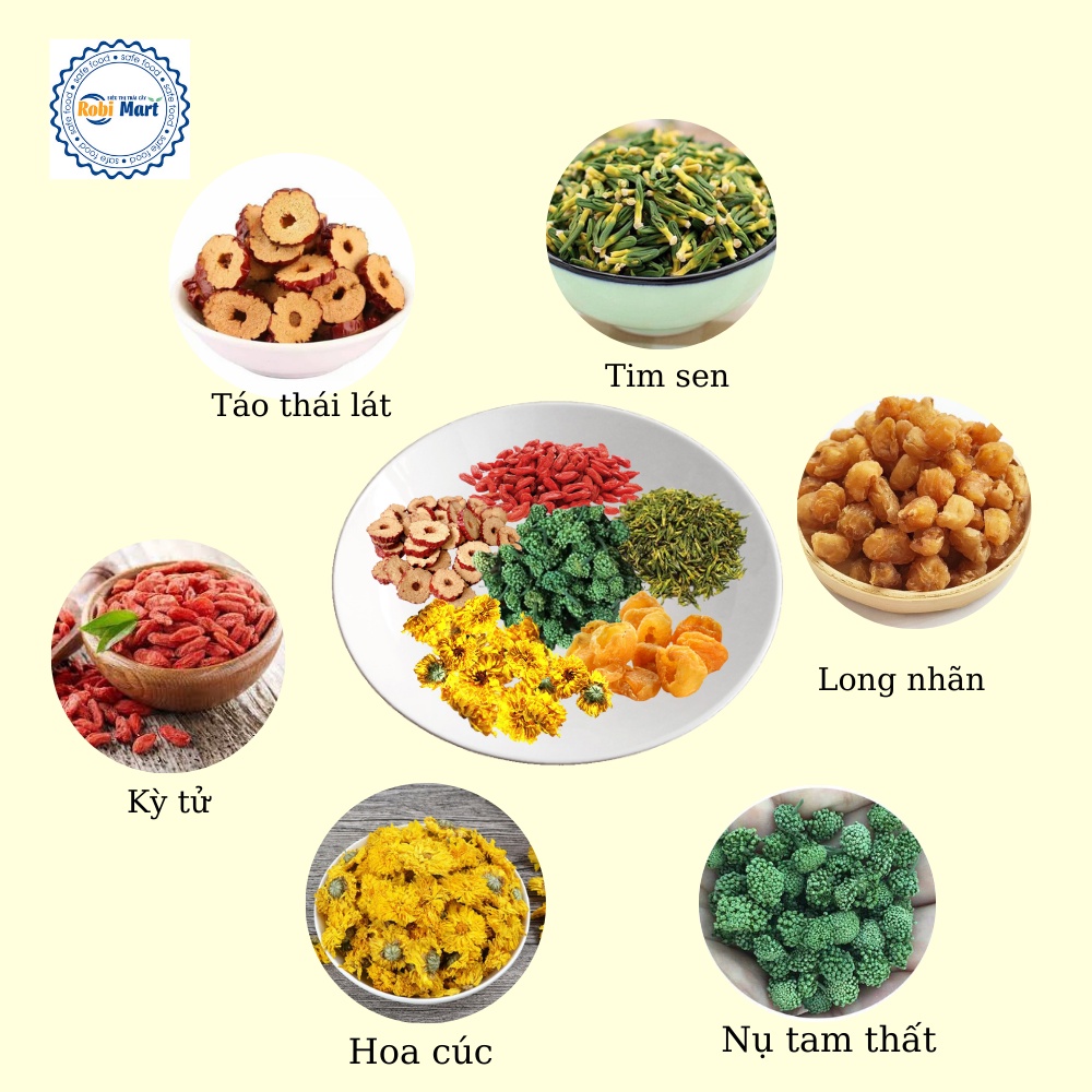 Trà an thần, giúp ngủ ngon 6 vị
