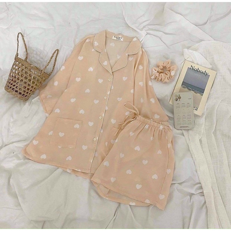 Sét pijama form rộng chất mát nhiều hình, đồ ngủ (Ảnh thật) | BigBuy360 - bigbuy360.vn