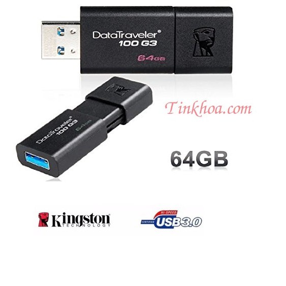 USB 3.0 64GB Kingston DT100