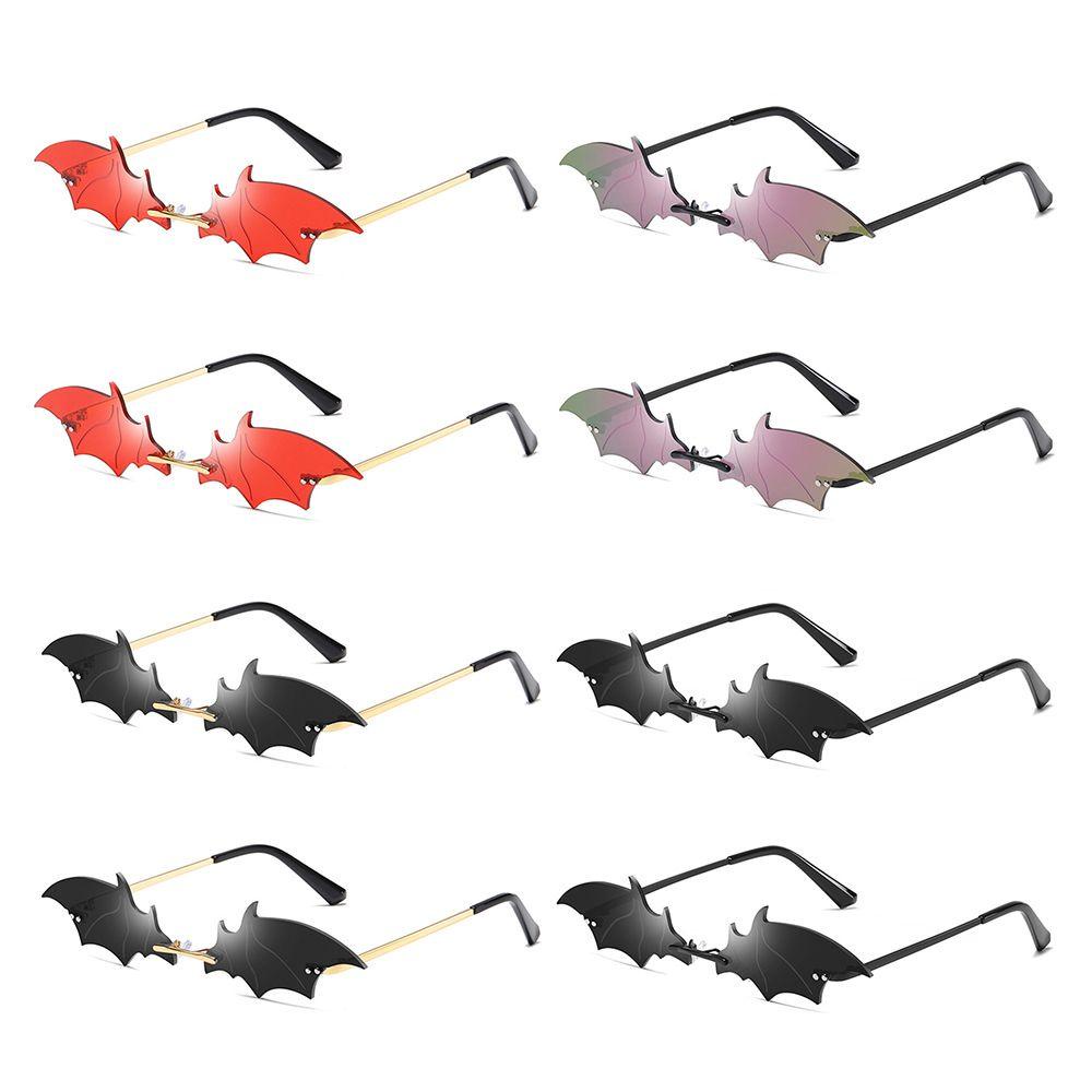 Set 2 / 4 Kính Mát Không Gọng Thời Trang Đường Phố Cho Nữ