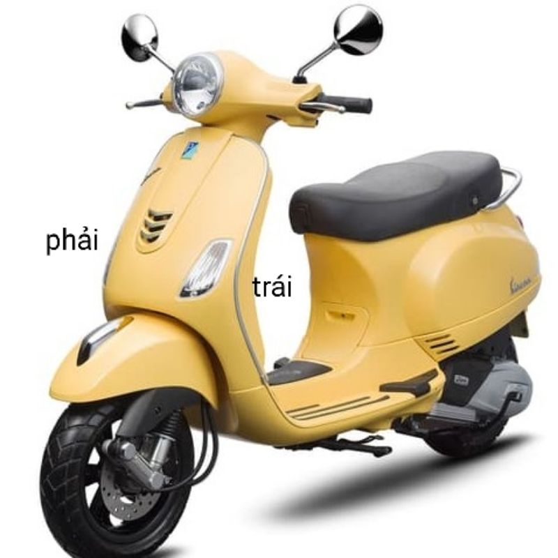 Nẹp yếm lx, vespa s, LXV chính hãng